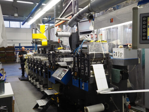GALLUS EM 280 6 colours flexo printing machine