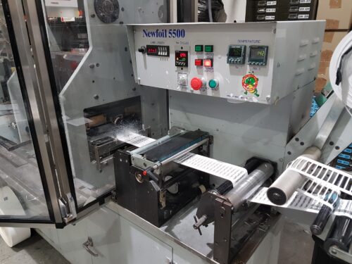 Newfoil 5500 hotfoil stamping machine