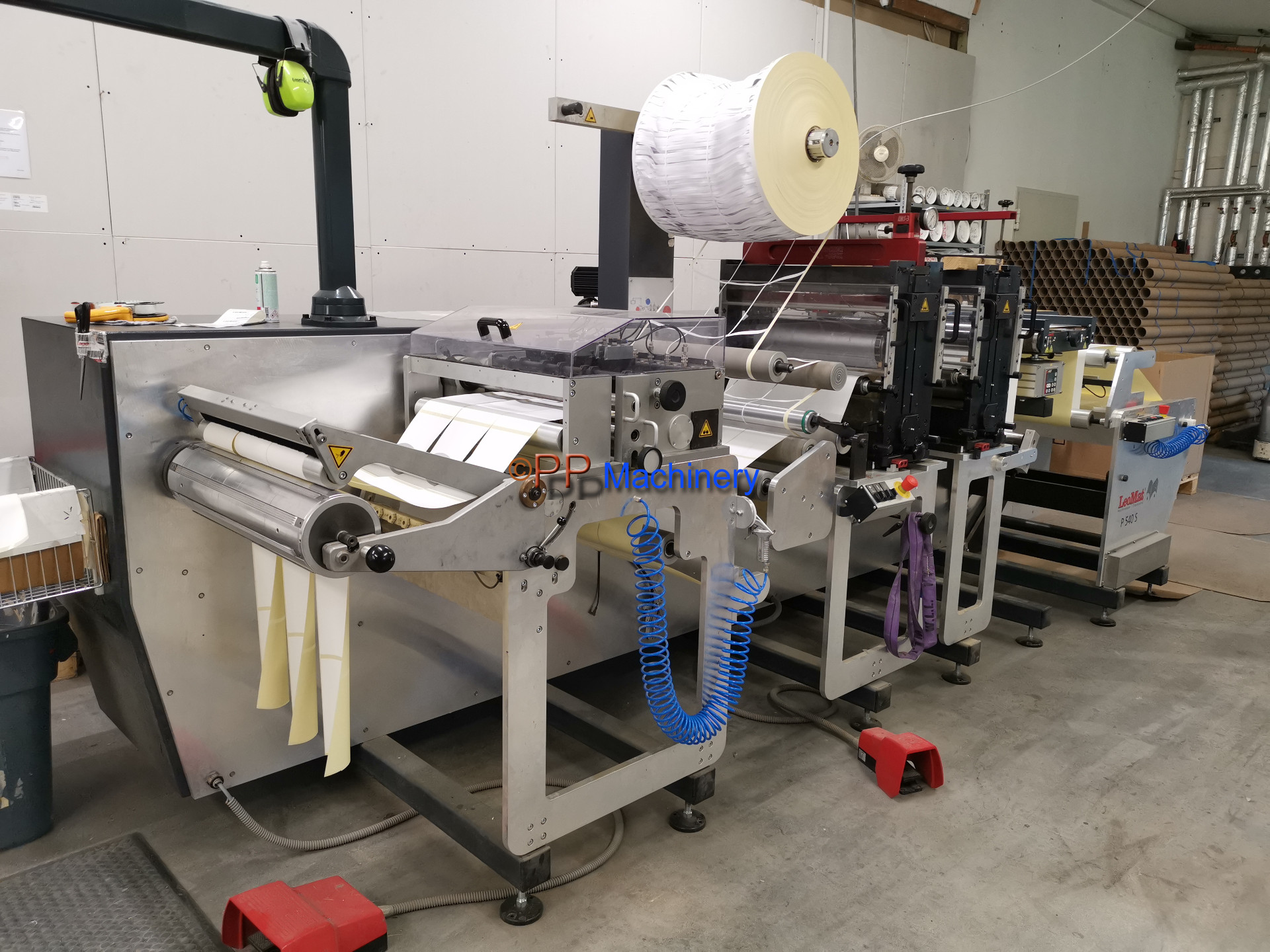LEOMAT P 540 S Slitter Rewinder Die Cutter From 2013 For Sale 2 Die