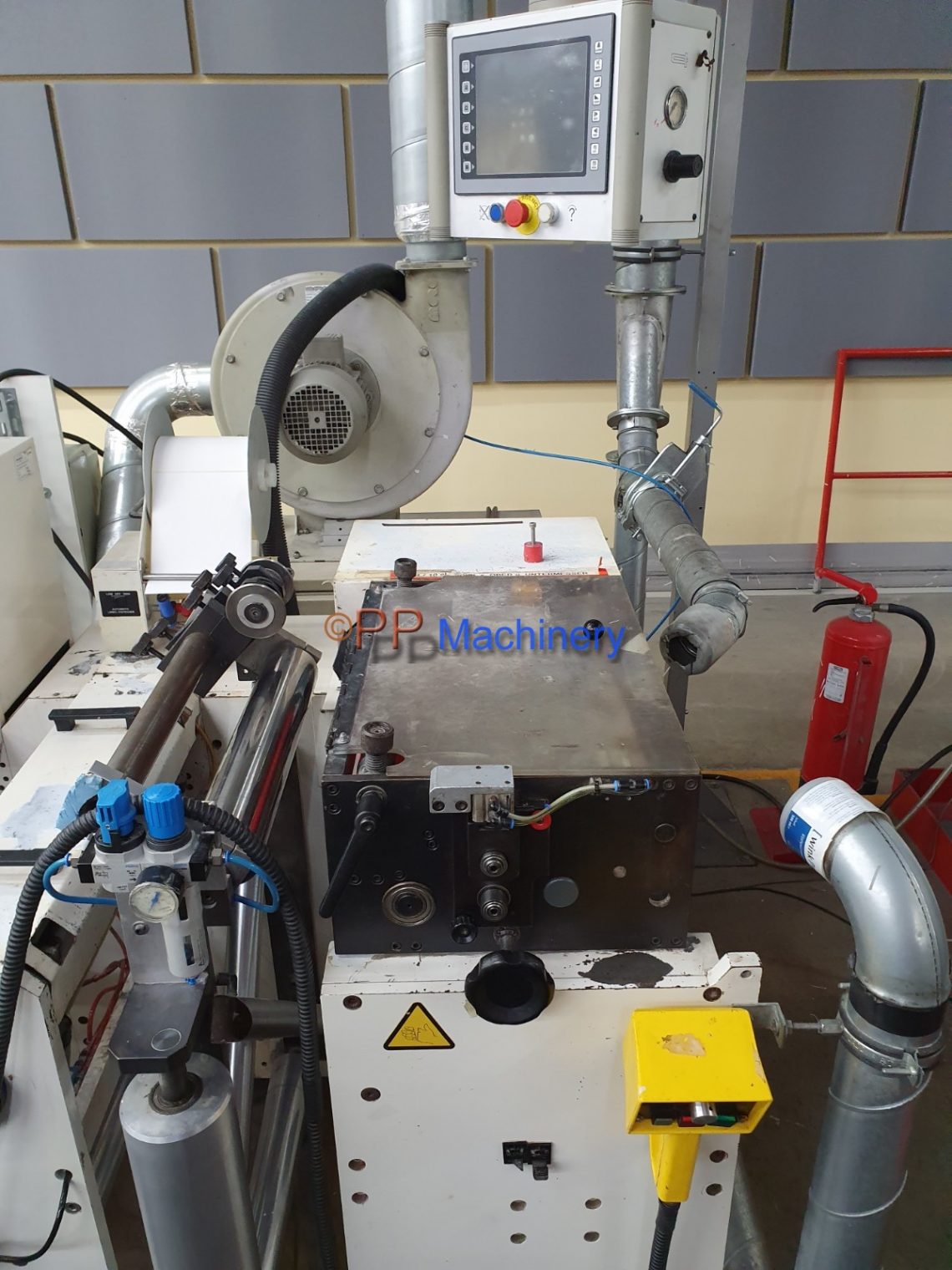 ABG Omega SR 410 + ABG Vectra 4104 Slitter Rewinder Die cutter