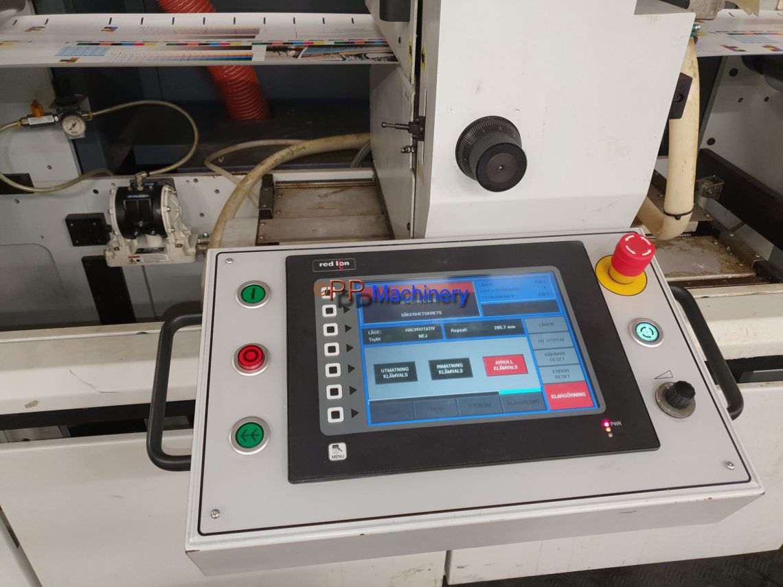 ABG Omega Digicon Series 2 Digital finishing Slitter Rewinder Die