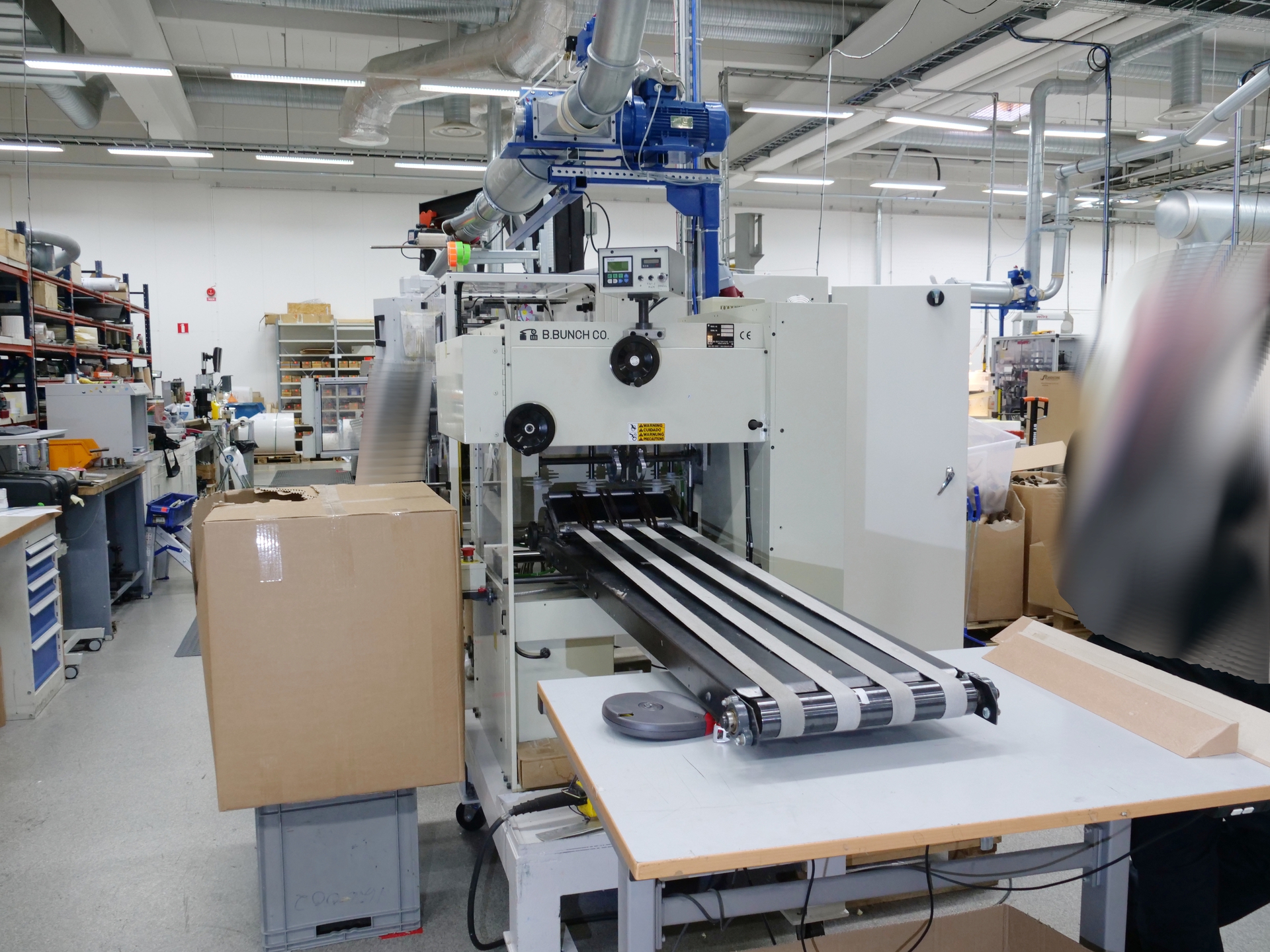 B.Bunch 515 Fan Folder from 2010 for immediate sale PP Machinery