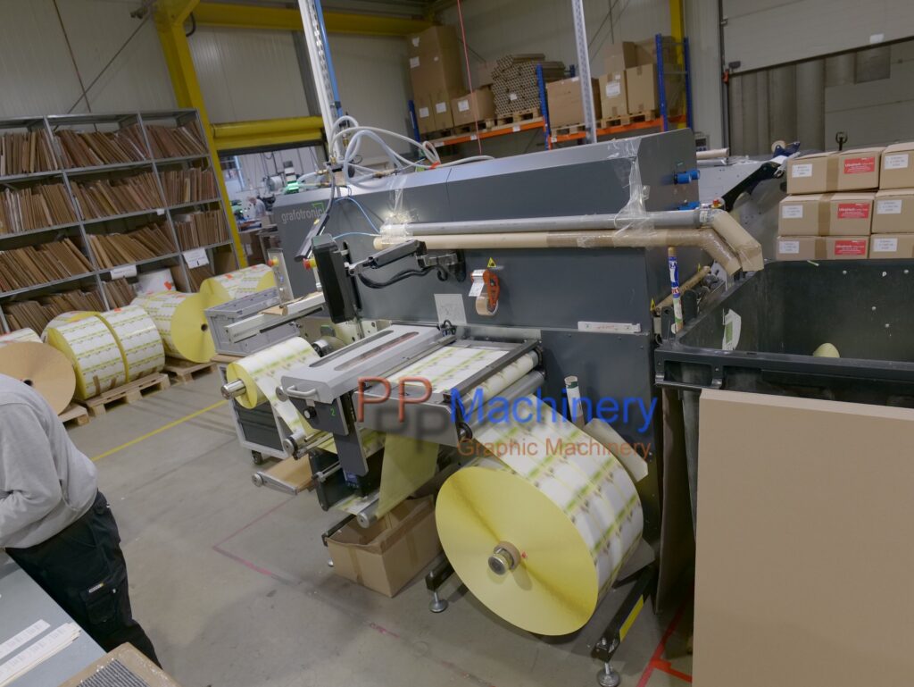 GRAFOTRONIC HI2 450 – 450mm Slitter Rewinder with semi turret – PP ...