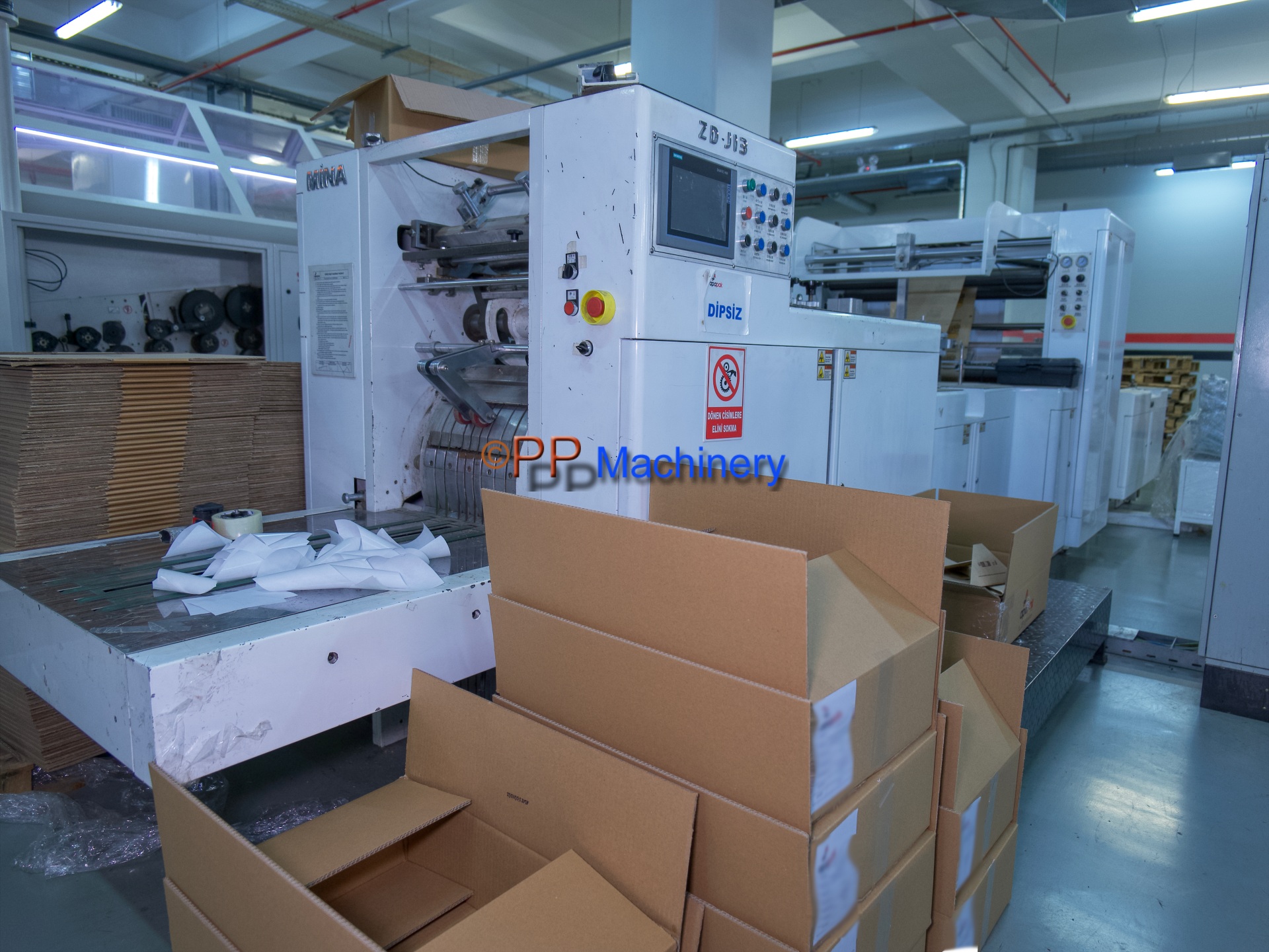 Jianshe ZDJ13 Rollfed V Bottom Paper Bag Machine PP Machinery